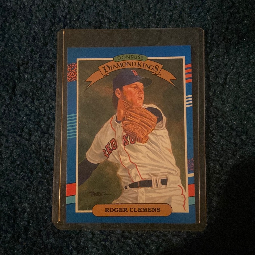 Diamond king Roger Clemens baseball card willing to go lower